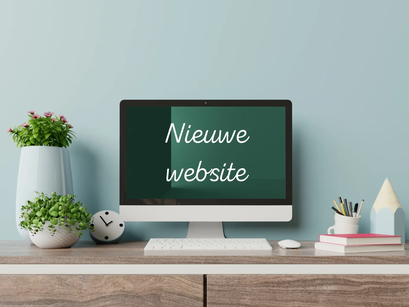 Het team van Stichting Huurdersbelang Ons Huis in Enschede.